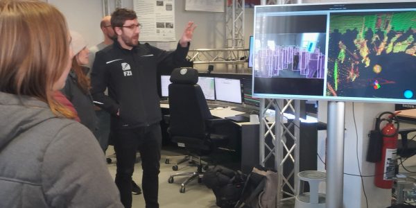 Verkehrsflusssimulationen am Abschlusstag der Winterschool